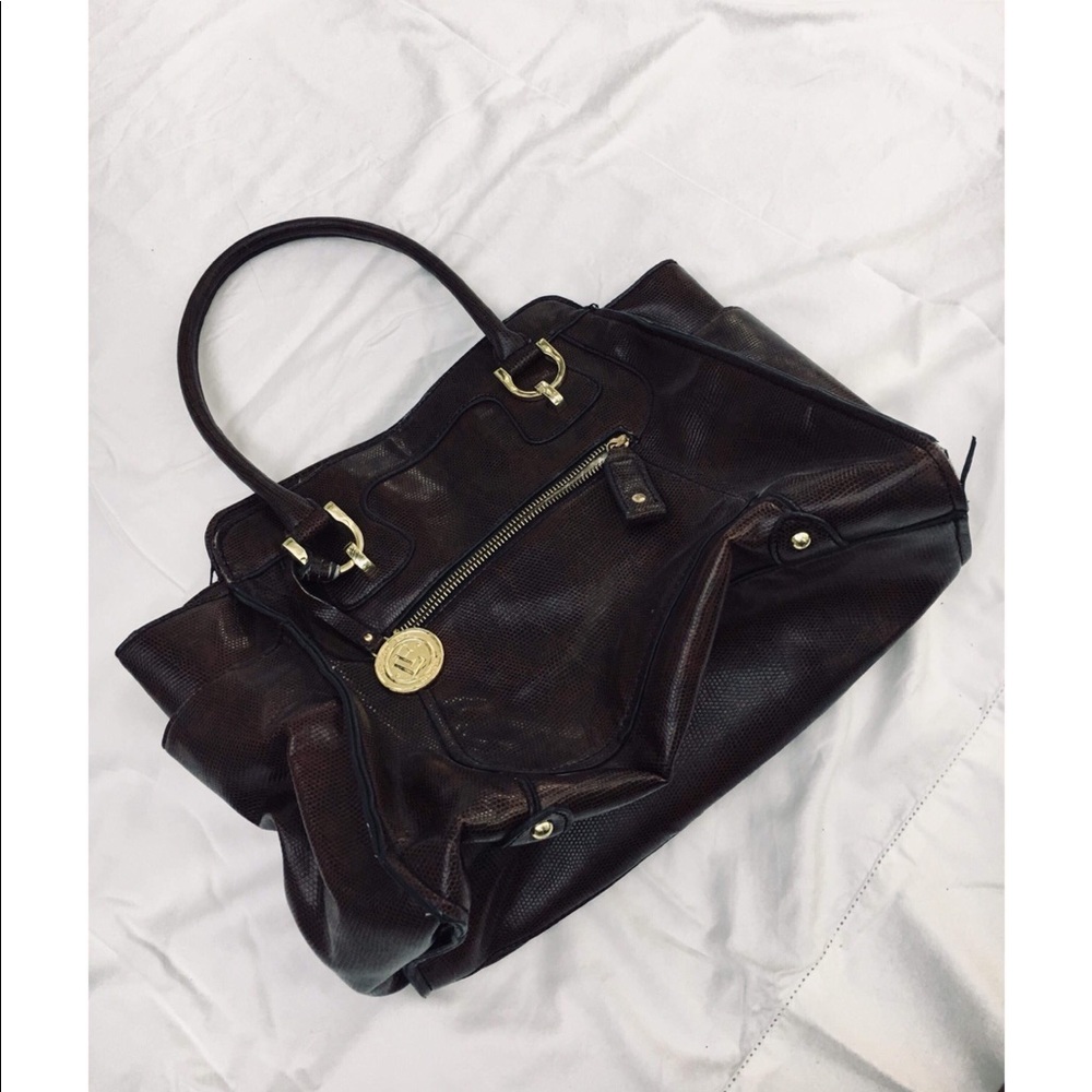Brown leather London Fog purse!!👜💼